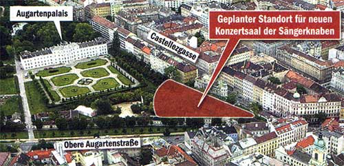 Konzerthaus Plan die Presse